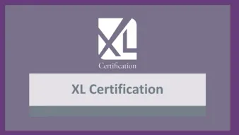 XL Certification