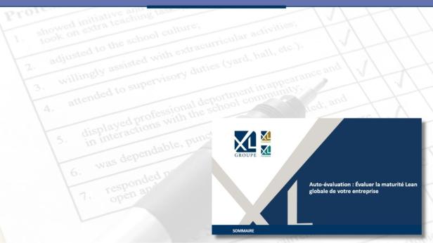 Auto-évaluation : Évaluer la maturité Lean globale de votre entreprise - Présentation
