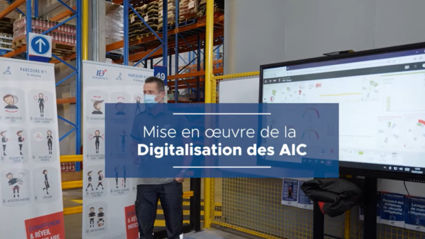 Vidéo — Digitalisation de l’Animation à Intervalles Courts (AIC) chez ID Logistics (Site de Brebières 2)